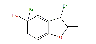 3,5-Dibromo-5-hydroxybenzofuran-2(3H)-one